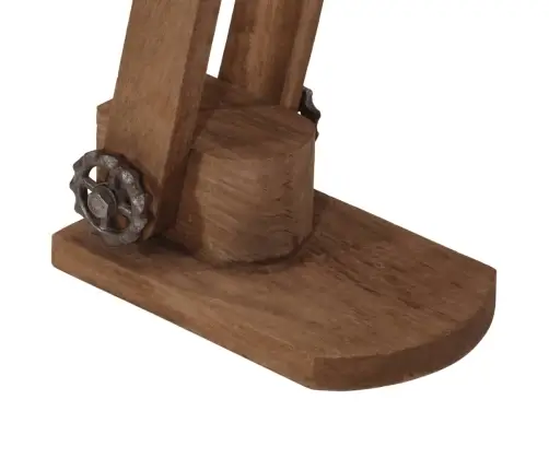 Galda Lampa, 25 W, Antīka Misiņa Krāsa, 23X13X52 Cm, E27 Vidaxl