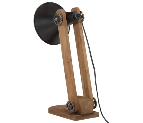 Rašomojo Stalo Šviestuvas, Juodos Spalvos, 23X13X52cm 25W, E27