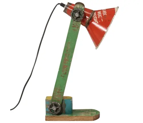 Galda Lampa, Krāsaina, 25 W, 23X13X52 Cm, E27 Vidaxl