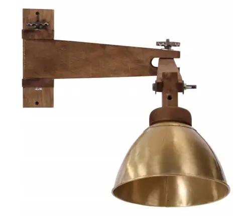 Sienas Lampa, 25 W, Antīka Misiņa Krāsa, E27 Vidaxl