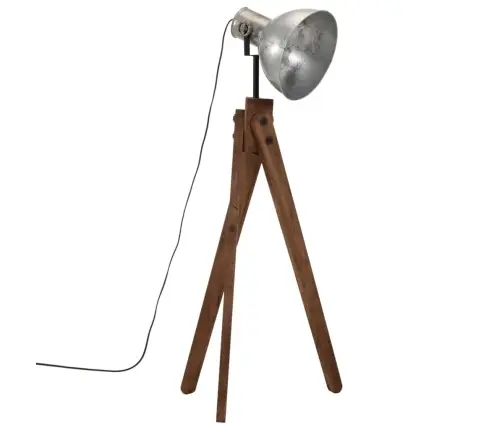 Grīdas Lampa, 25 W, Vintāžas, Sudraba Krāsa, 45X45X120 Cm, E27 Vidaxl