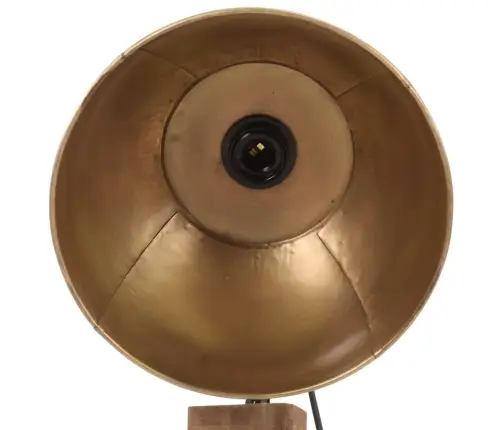 Grīdas Lampa, 25 W, Antīka Misiņa Krāsa, 45X45X120 Cm, E27 Vidaxl