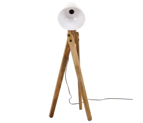 Grīdas Lampa, 25 W, Balta, 45X45X120 Cm, E27 Vidaxl