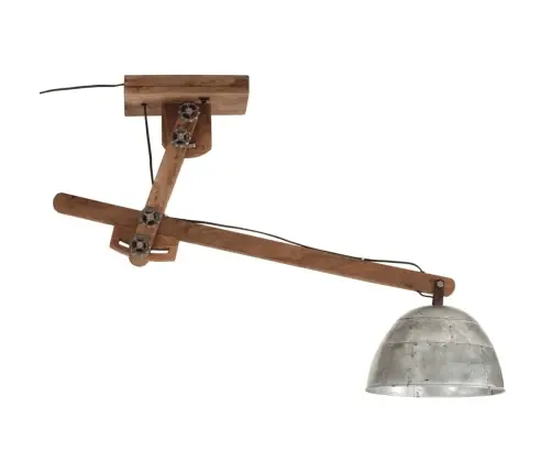 Sienas Lampa 25 W, Vintāžas, Sudraba Krāsa, 105X30X65-108Cm E27 Vidaxl