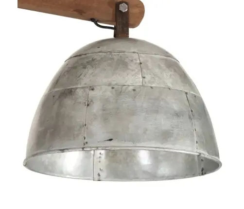 Sienas Lampa 25 W, Vintāžas, Sudraba Krāsa, 105X30X65-108Cm E27 Vidaxl