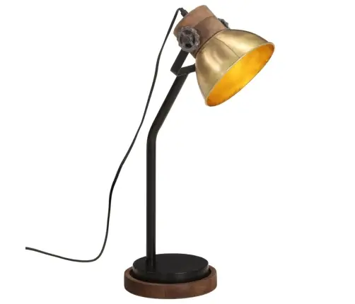 Laualamp, 25 W, Antiik, Messing, 18X18X60 cm E27