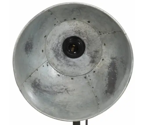 Grīdas Lampa 25 W Vintāžas Sudraba Krāsa 30X30X100-150Cm E27 Vidaxl