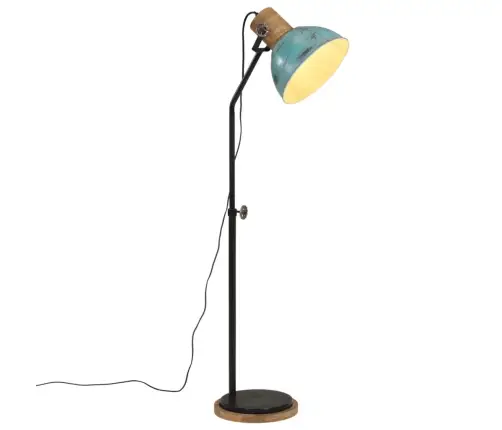 Grīdas Lampa, 25 W, Bružāti Zila, 30X30X100-150 Cm E27 Vidaxl