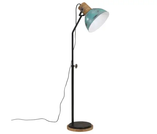 Grīdas Lampa, 25 W, Bružāti Zila, 30X30X100-150 Cm E27 Vidaxl