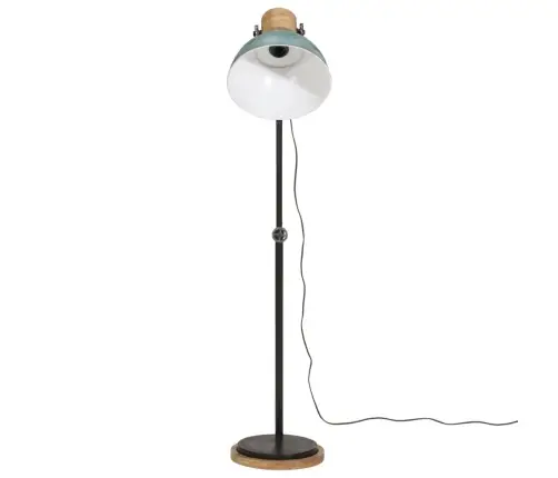 Grīdas Lampa, 25 W, Bružāti Zila, 30X30X100-150 Cm E27 Vidaxl