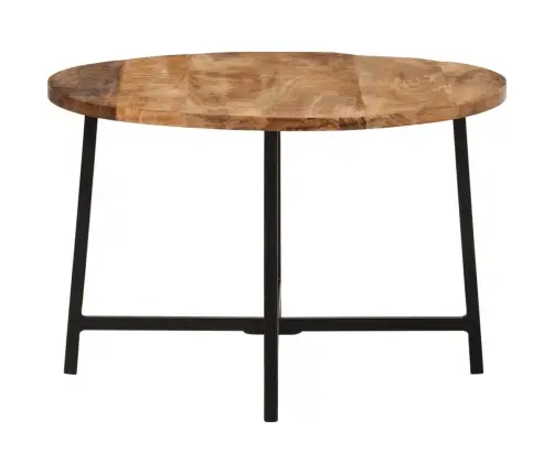 Kohvilaud, 54 X 54 X 35 cm Mangopuit Ja Raud