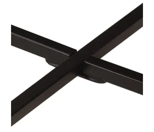 Kohvilaud, 54 X 54 X 35 cm Mangopuit Ja Raud