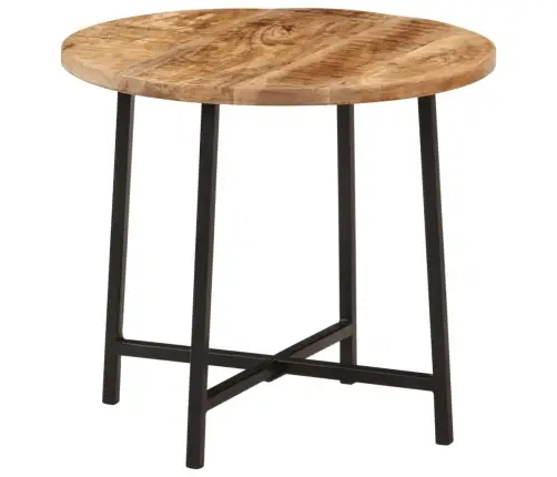 Kohvilaud, 45 X 45 X 40 cm Mangopuit Ja Raud