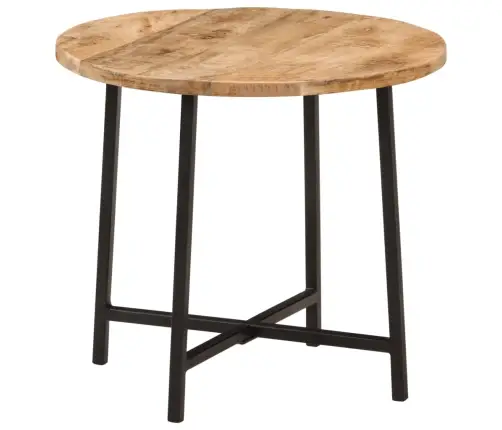 Kohvilaud, 45 X 45 X 40 cm Mangopuit Ja Raud