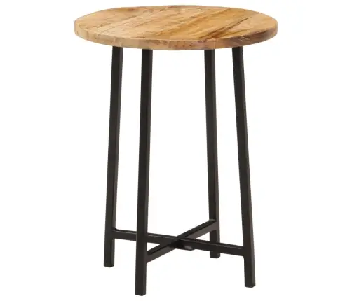 Kohvilaud, 35 X 35 X 45 cm Mangopuit Ja Raud