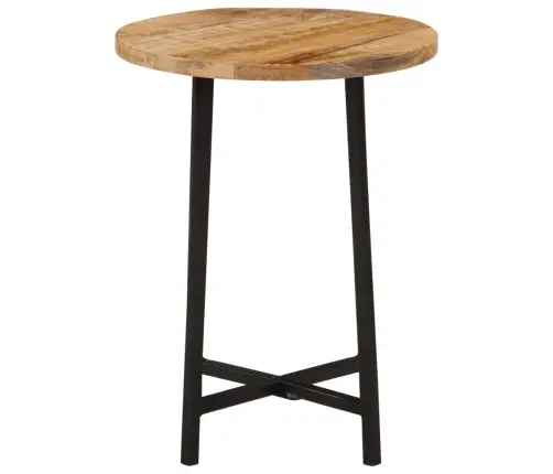 Kohvilaud, 35 X 35 X 45 cm Mangopuit Ja Raud