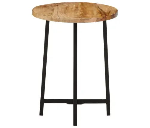 Kohvilaud, 35 X 35 X 45 cm Mangopuit Ja Raud