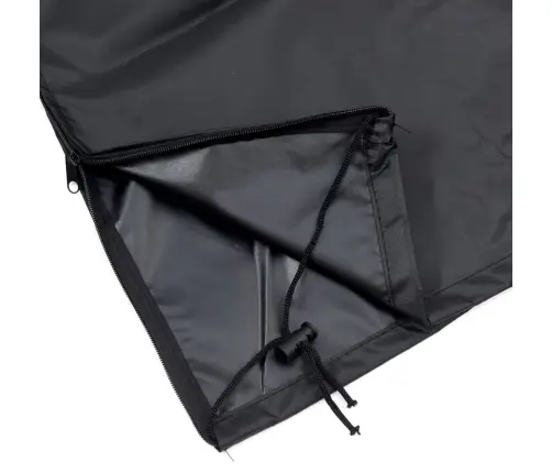 Sildītāja Pārsegs, Melns, 58X58X228 Cm, 420D Audums Vidaxl