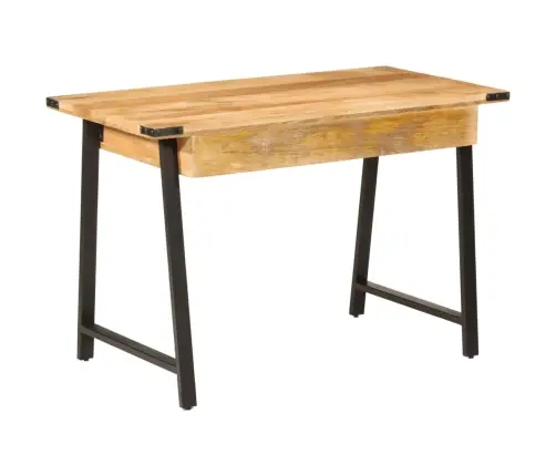 Rašomasis Stalas Su Stalčiais, 105X55X70cm Mango Ir Geležis