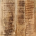 Grima Galdiņš, 105X35X75 Cm, Neapstrādāts Mango Koks, Dzelzs Vidaxl