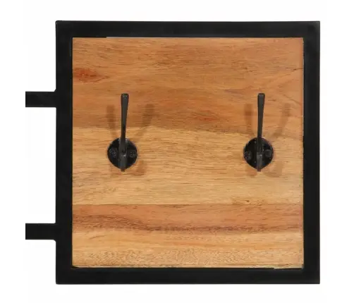 Riidenagi, 90 X 1 X 35 cm Akaatsiapuit Ja Raud