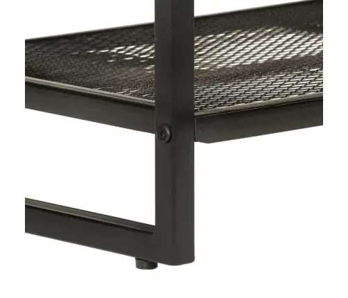 Batų Suoliukas, 110X35X45cm Akacijos Medienos Masyvas/Geležis