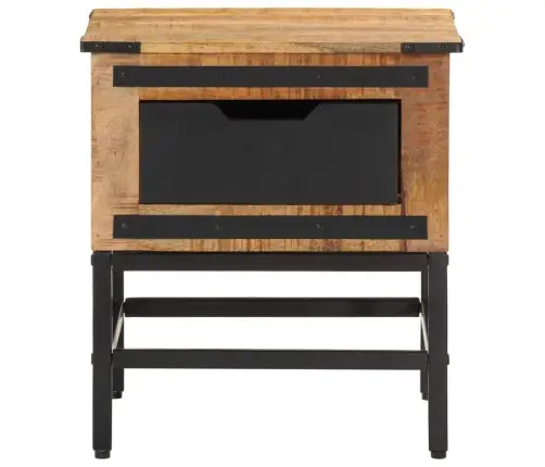 Naktsskapītis, 40X40X45 Cm, Mango Masīvkoks Vidaxl