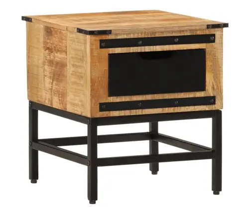 Naktsskapītis, 40X40X45 Cm, Mango Masīvkoks Vidaxl