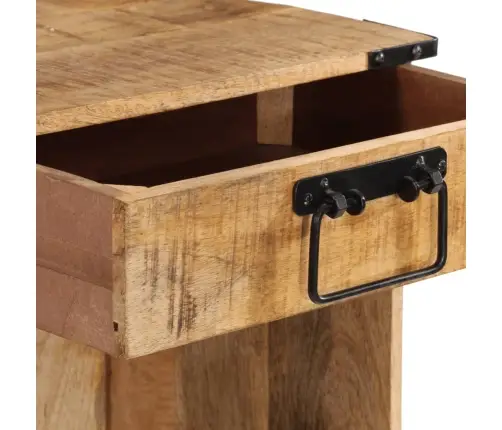 Naktsskapītis, 40X30X37 Cm, Mango Masīvkoks Vidaxl