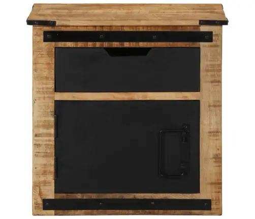 Naktsskapītis, 45X40X45 Cm, Mango Masīvkoks Vidaxl