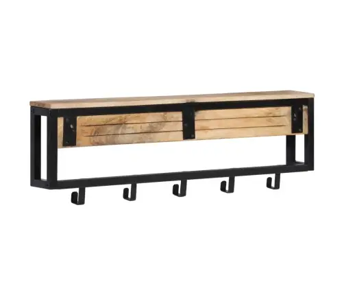 Drēbju Pakaramais, 87X10X27 Cm, Neapstrādāts Mango Masīvkoks Vidaxl