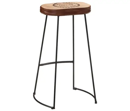 Baaritoolid 2 Tk, Tumepruun, 44 X 37,5 X 78 Cm