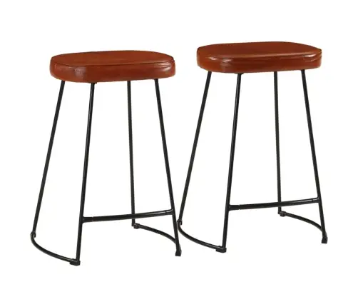 Bāra Krēsli, 2 Gab., Tumši Brūni, 41X29X62 Cm Vidaxl