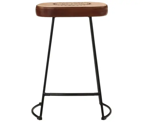 Baaritoolid 2 Tk, Tumepruun, 41 X 29 X 62 Cm