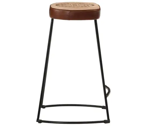 Baaritoolid 2 Tk, Tumepruun, 41 X 29 X 62 Cm