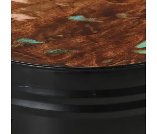 Bāra Galdiņi, Bungu Forma, 3 Gab., Pārstrādāts Masīvkoks Vidaxl