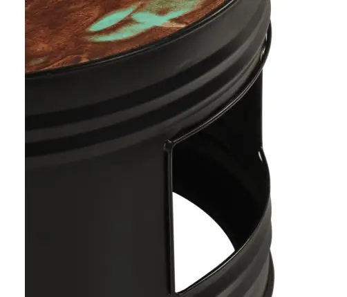 Bāra Galdiņi, Bungu Forma, 3 Gab., Pārstrādāts Masīvkoks Vidaxl