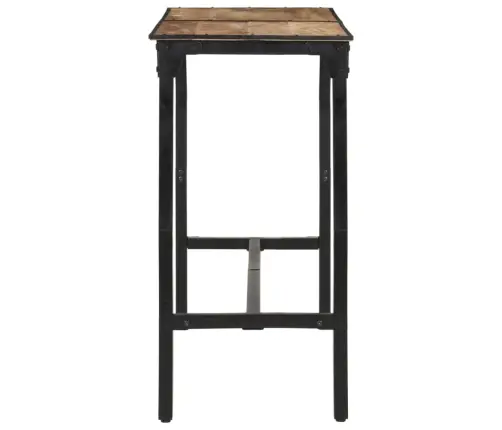 Bāra Galds, 150X55X107 Cm, Neapstrādāts Mango Masīvkoks Vidaxl