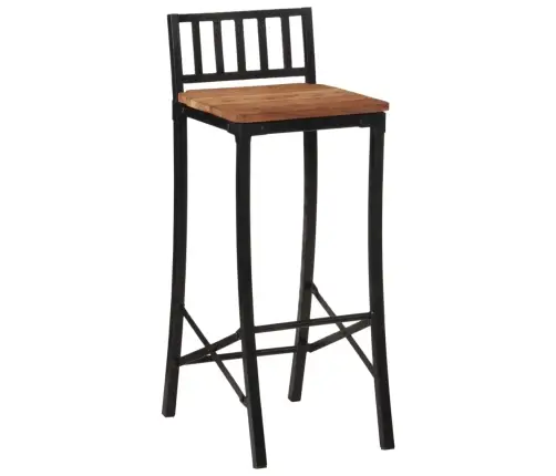 Bāra Krēsli, 2 Gab., Akācijas Masīvkoks Vidaxl