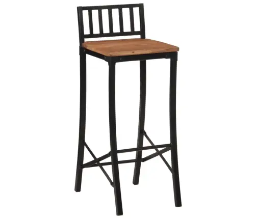 Bāra Krēsli, 2 Gab., Akācijas Masīvkoks Vidaxl