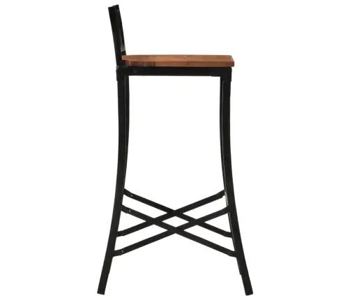 Bāra Krēsli, 2 Gab., Akācijas Masīvkoks Vidaxl