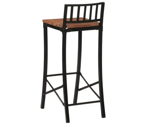 Bāra Krēsli, 2 Gab., Akācijas Masīvkoks Vidaxl