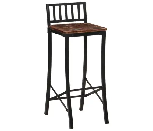 Bāra Krēsli, 4 Gab., Pārstrādāts Masīvkoks Vidaxl