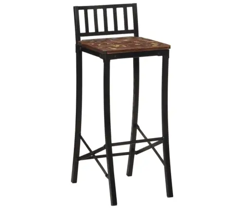 Bāra Krēsli, 4 Gab., Pārstrādāts Masīvkoks Vidaxl