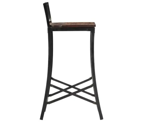 Bāra Krēsli, 4 Gab., Pārstrādāts Masīvkoks Vidaxl