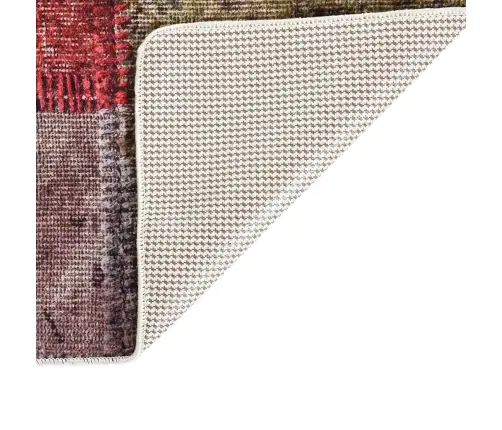 Paklājs, 150X230 Cm, Mazgājams, Neslīdošs, Daudzkrāsains Vidaxl