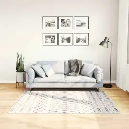 Kilimas, Juodas Ir Baltas, 120X170cm Neslystantis, Plaunamas