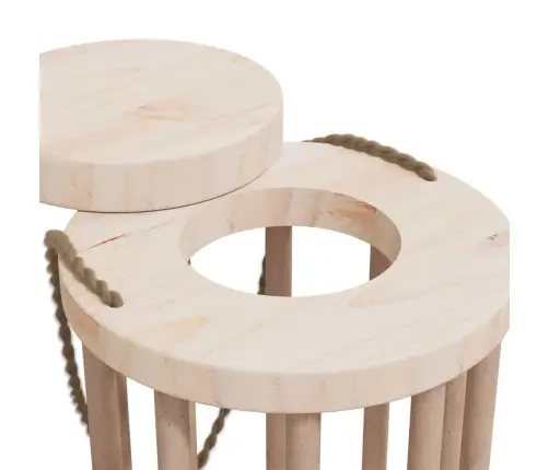 Siena Barotava Trušiem, Ø15X25,5 Cm, Egles Masīvkoks Vidaxl