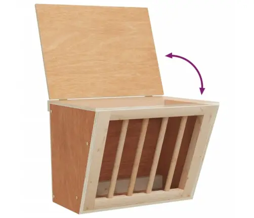 Siena Barotava Trušiem, 25X18,5X20,5 Cm, Egles Masīvkoks Vidaxl