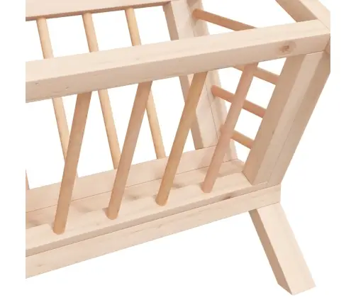 Küüliku Heinasõim, 44X33X33 cm Nulupuit